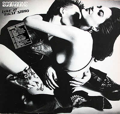 SCORPIONS - Love at First Sting  album front cover vinyl record